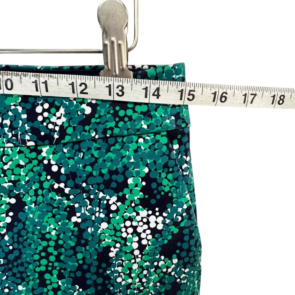 Boden Trouser Pants Womens 6 LONG Green Sea Grapes Taper‎ Stretch Modern Comfort - Picture 8 of 15